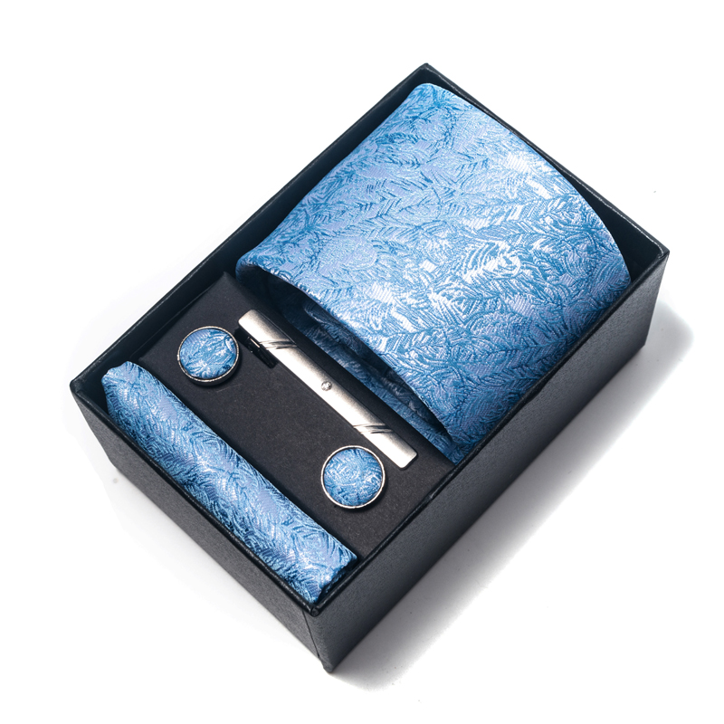 Neck Tie Set Box - Diskon besar 8 cm dasi saputangan
