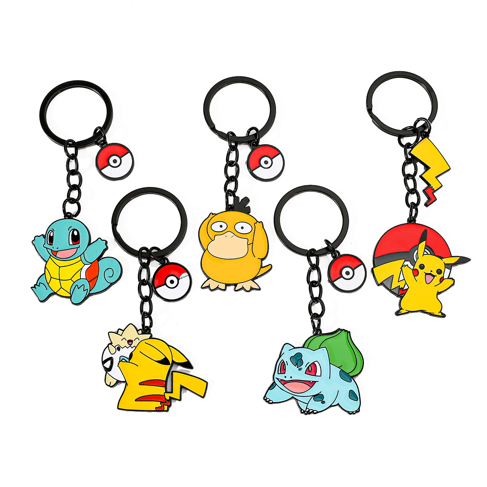 Men Accessories Wholesale - Gantungan kunci Pokemon lucu untuk anak
