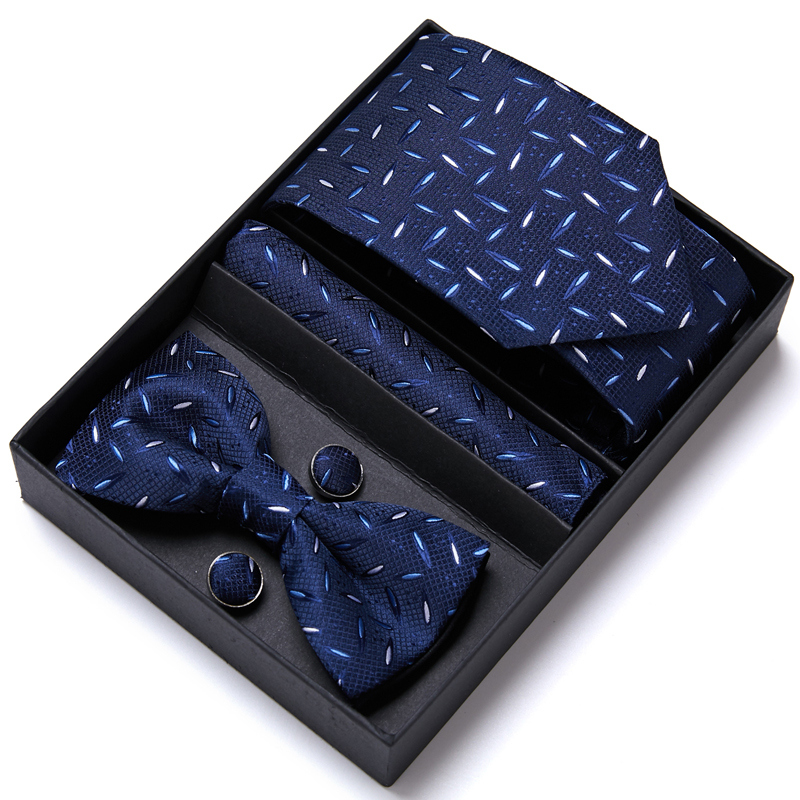 Neck Tie Set Box - Dasi untuk pria Formal gaun Tuxedo