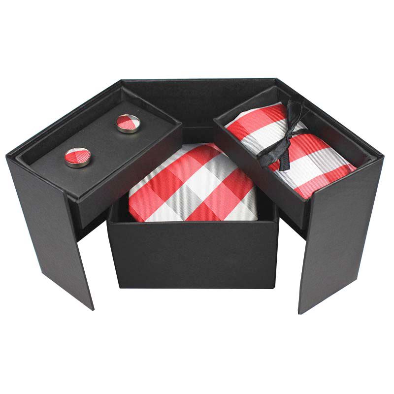 Neck Tie Set Box - GUSLESON dasi Set Hanky manset dengan