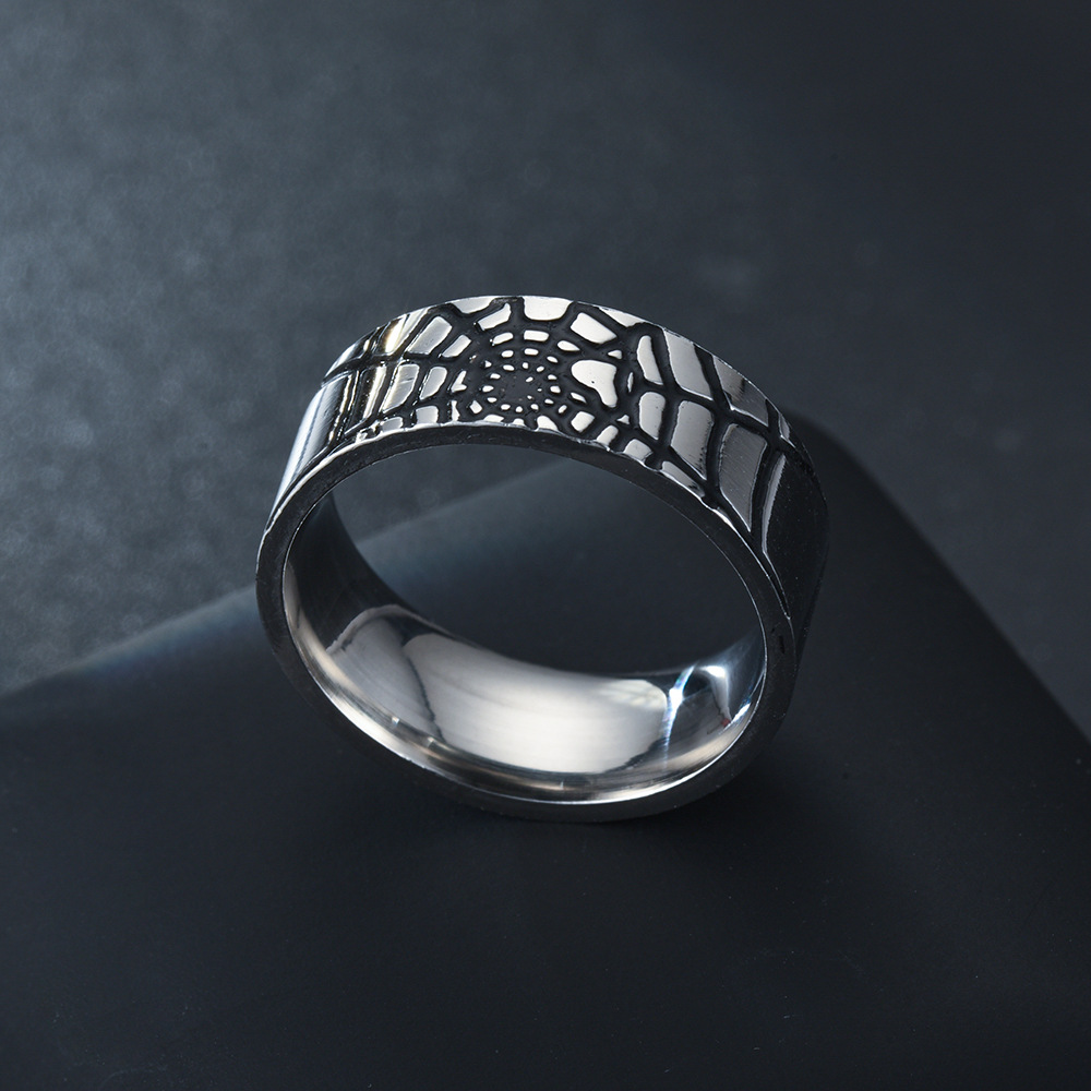 Cincin Web laba-laba sederhana - Men Accessories Silver ulasan dan harga