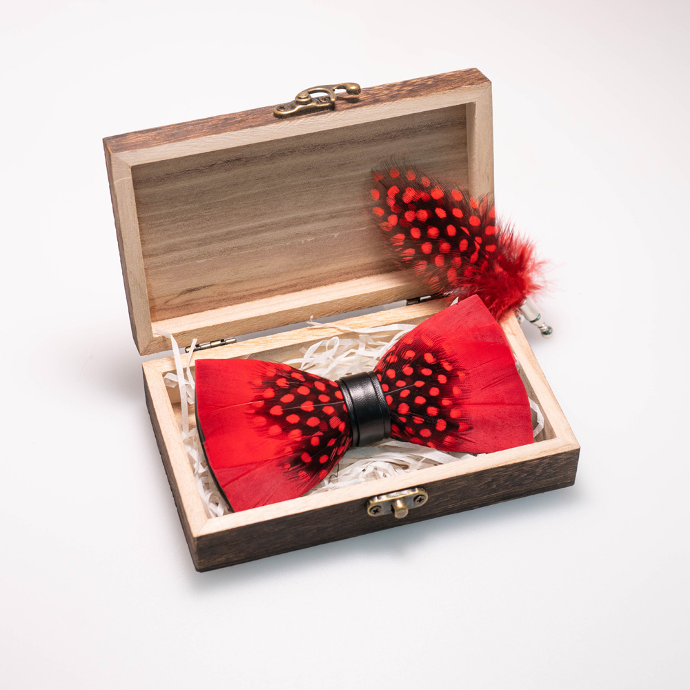EASTEPIC Bulu Buatan Tangan Da - Neck Tie Set Box ulasan dan harga
