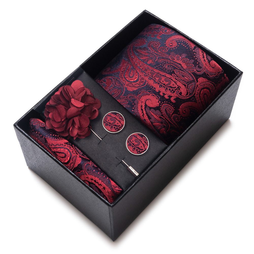Aksesoris setelan pria, set ko - Neck Tie Set Box ulasan dan harga