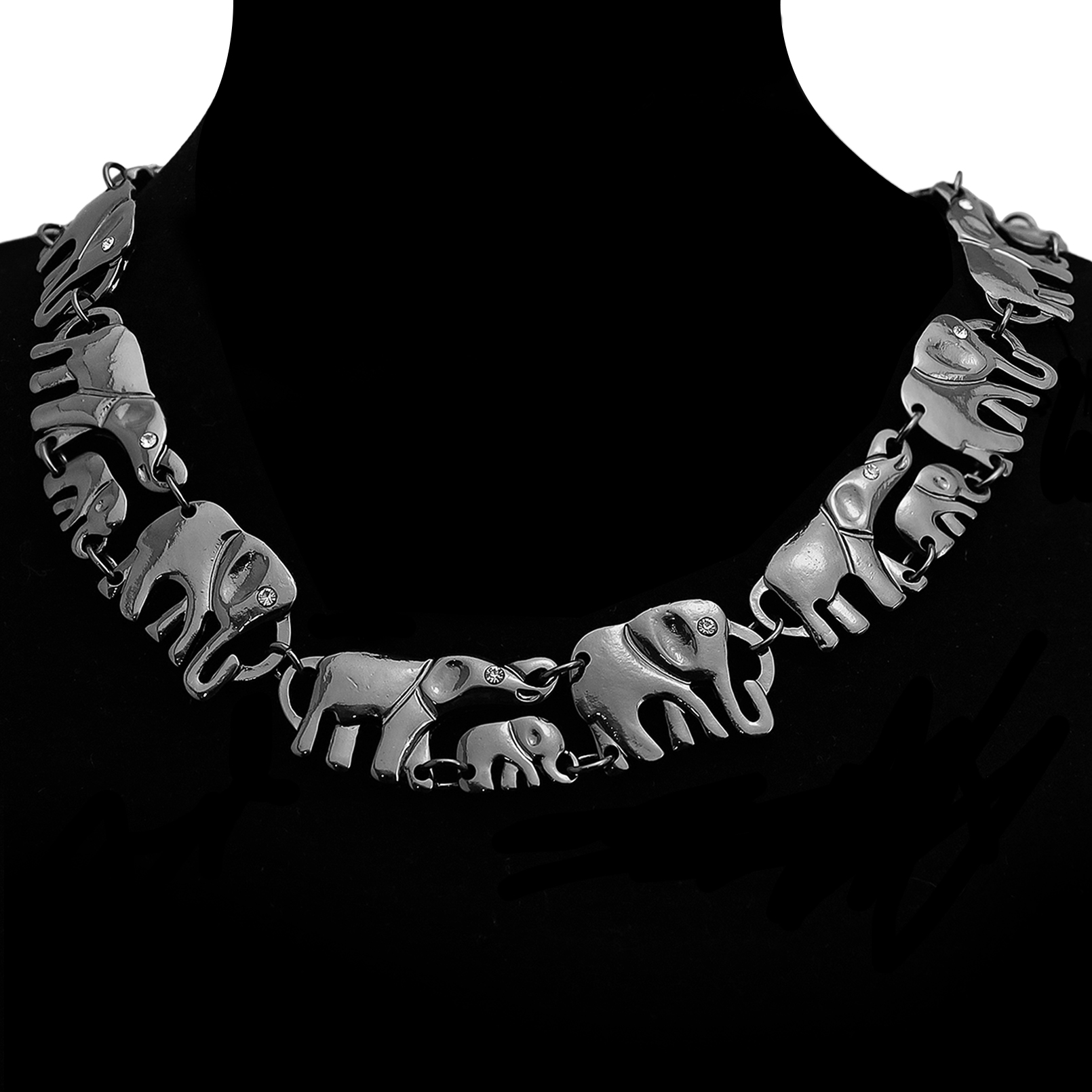 Liontin gajah Vintage wanita k - Men Accessories Wholesale ulasan dan harga