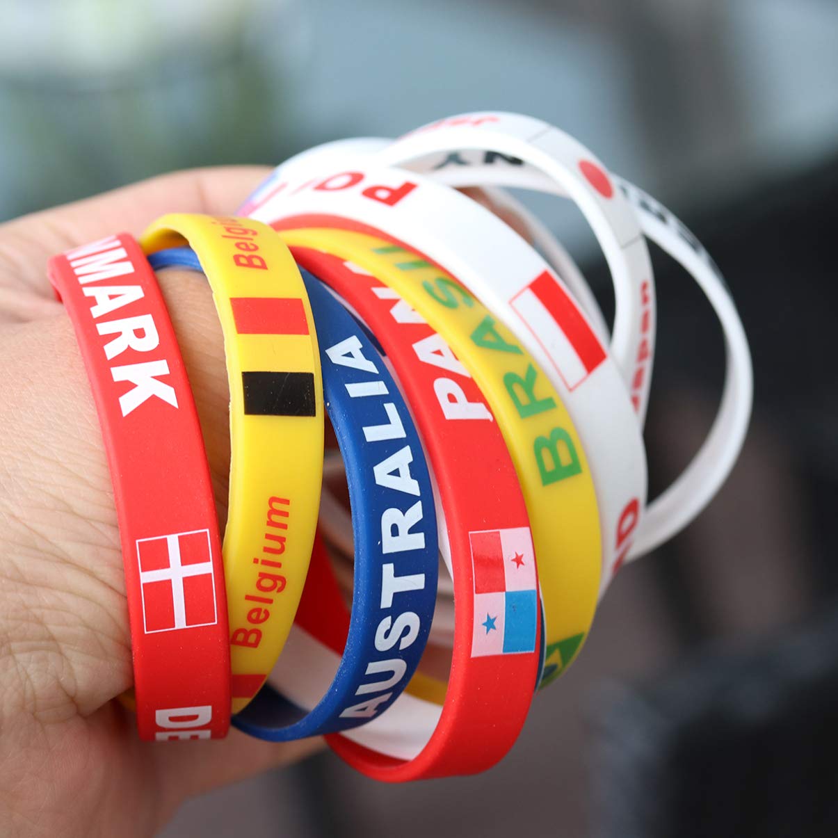2 buah gelang silikon bendera  - Men'S Accessories Philippines ulasan dan harga
