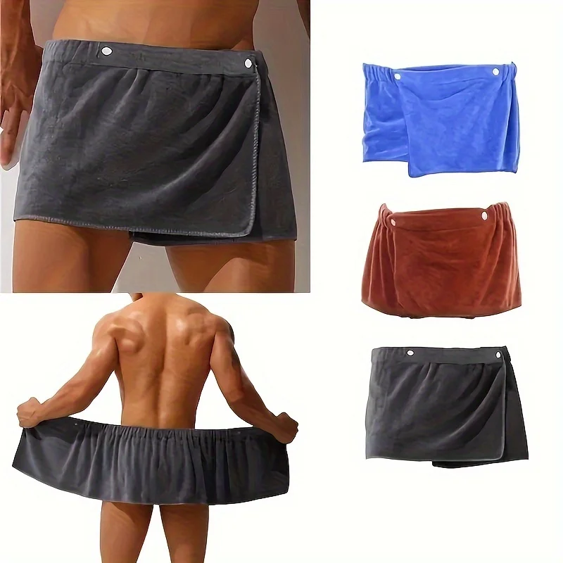 1 Buah Handuk Mandi Serat Poli - Men Accessories For Beach ulasan dan harga