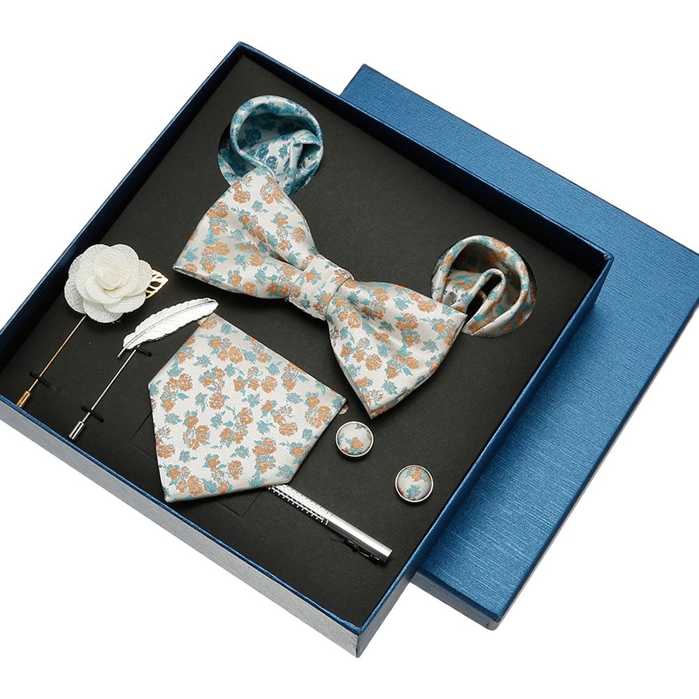 Kancing manset dasi sutra mewa - Neck Tie Set Box ulasan dan harga