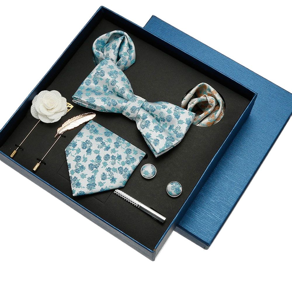 Kancing manset dasi sutra mewa - Neck Tie Set Box ulasan dan harga