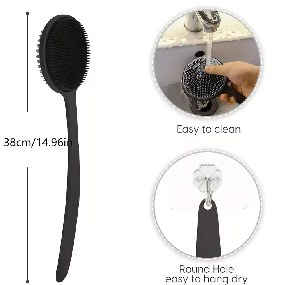 1 Buah Sikat Penggosok Punggun - Men'S Accessories Types ulasan dan harga