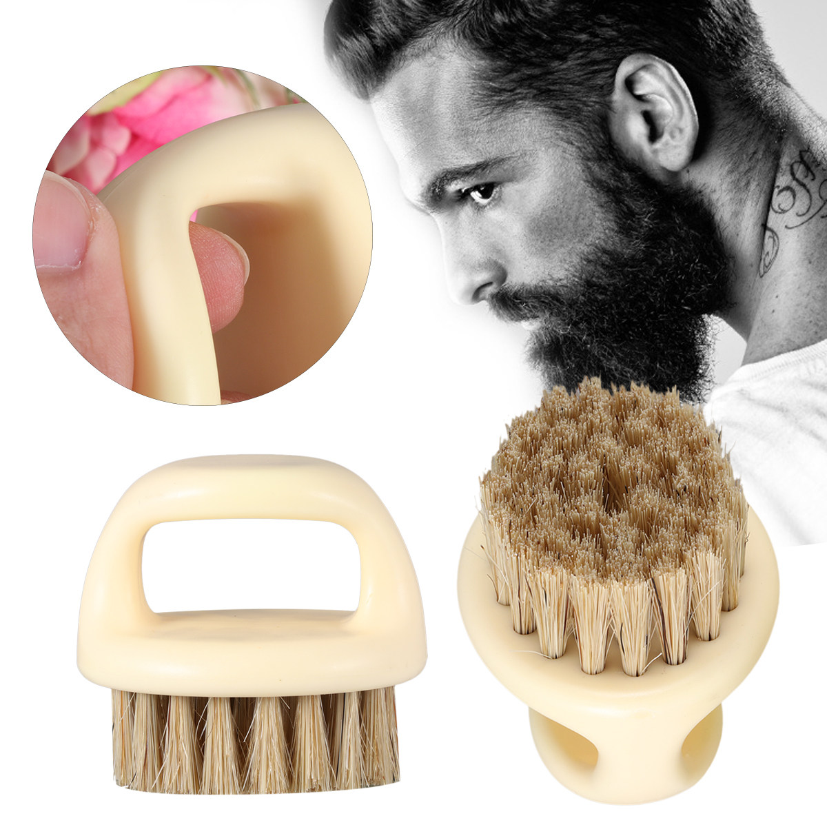 2Pcs Set Sikat Jenggot untuk P - Men'S Accessories Premium ulasan dan harga