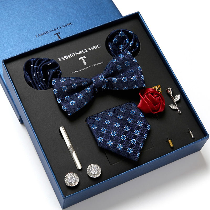 Dasi Pria Hijau Kotak Hadiah P - Neck Tie Set Box ulasan dan harga