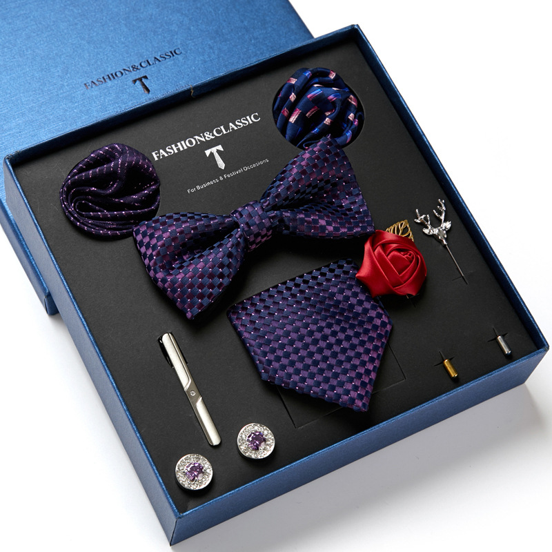 Dasi Pria Hijau Kotak Hadiah P - Neck Tie Set Box ulasan dan harga