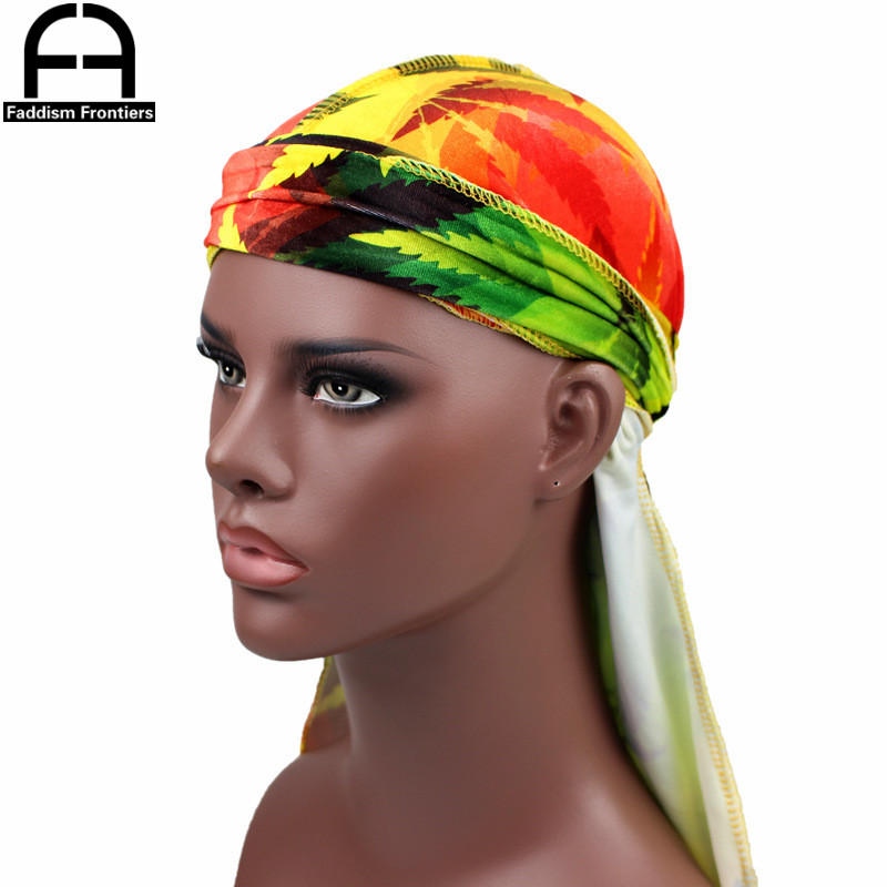 Bandana Kain Beludru Cetak Dau - Men'S Accessories Premium ulasan dan harga