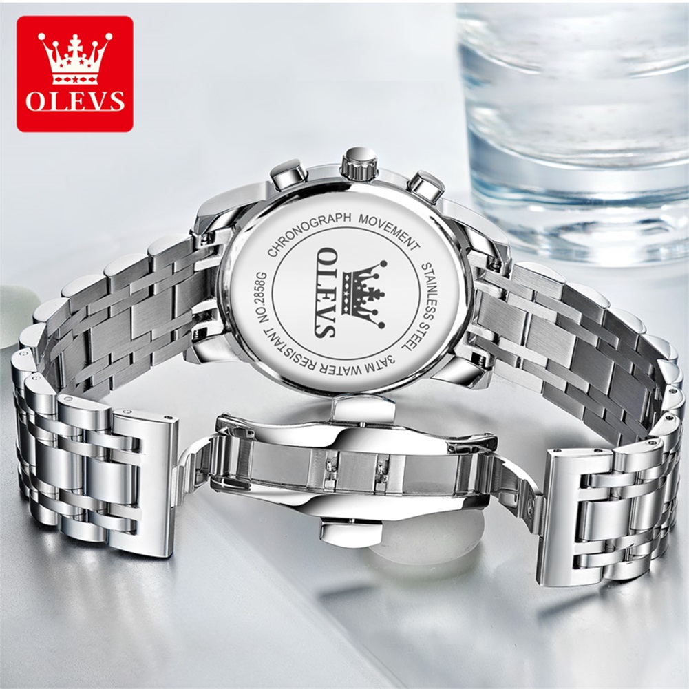 OLEVS Jam Tangan Pria Populer  - Men'S Accessories Watches ulasan dan harga