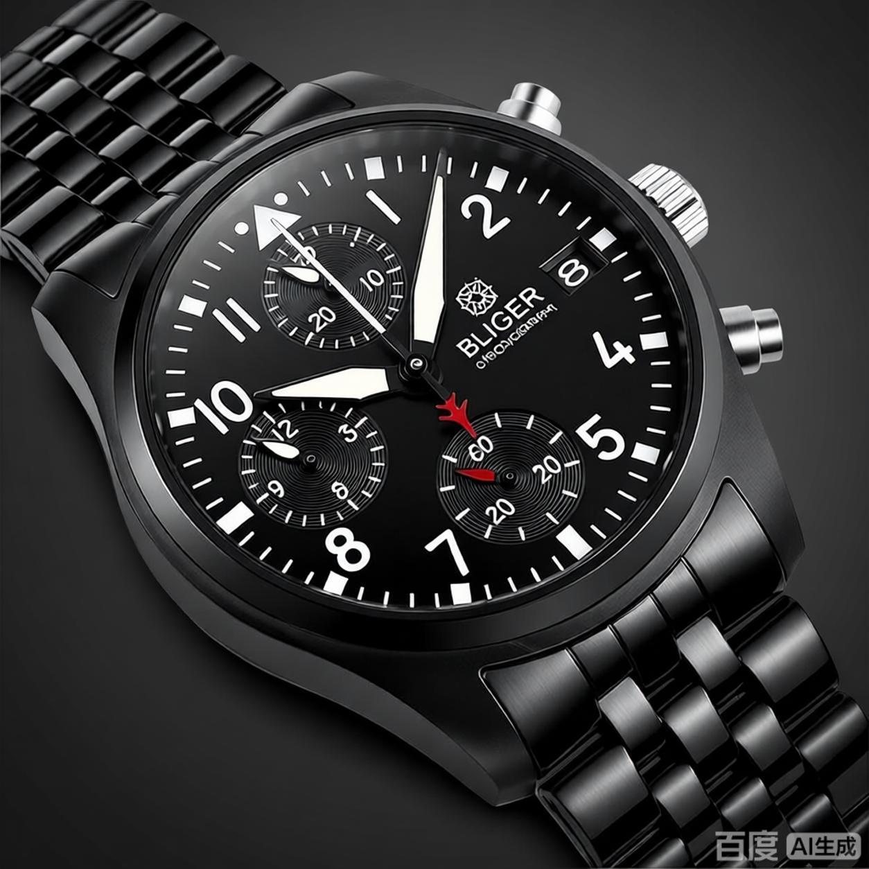 BLIGER Jam Tangan Chronograph  - Men'S Accessories Watches ulasan dan harga