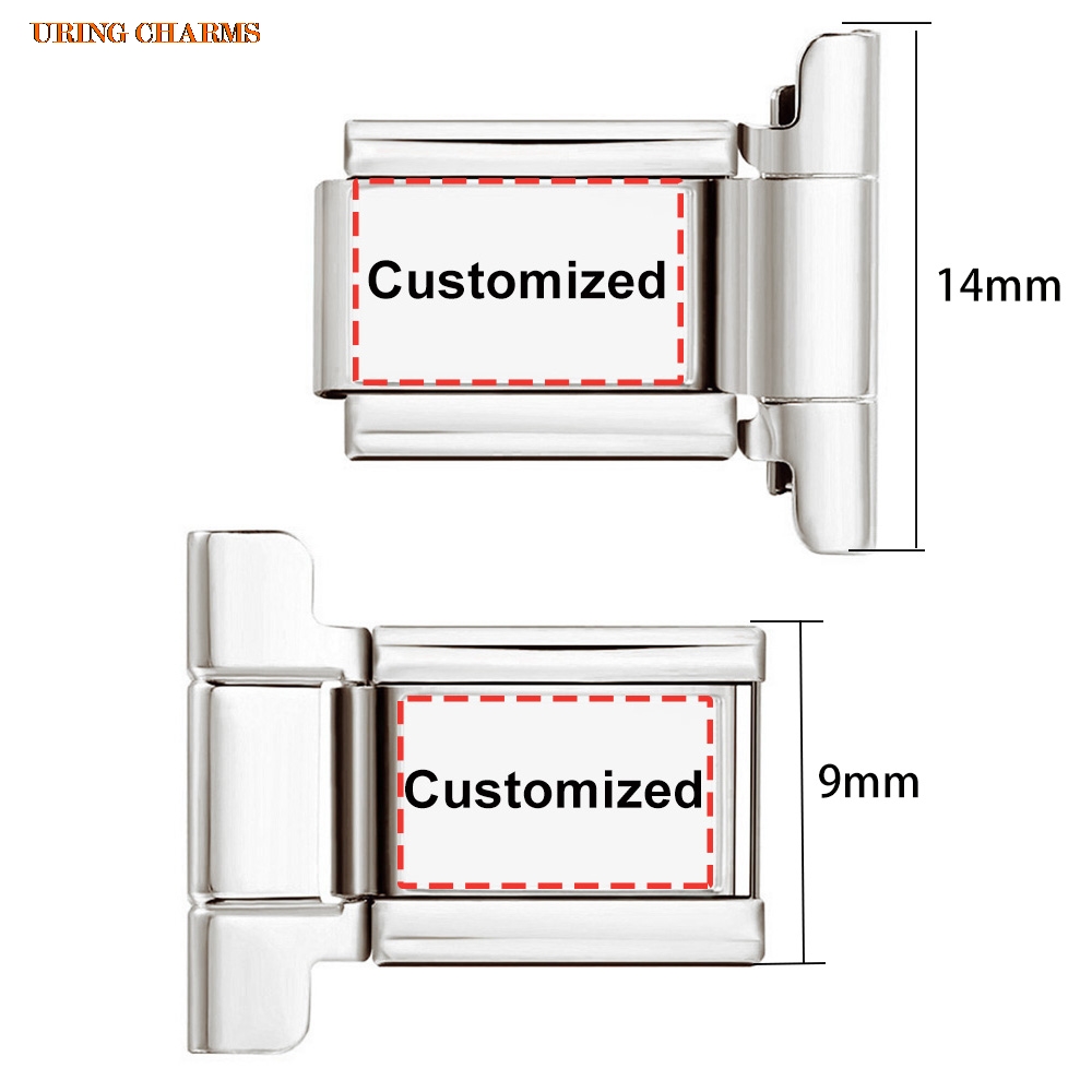 1 Pasang Logo Gambar Konektor  - Men'S Accessories Watches ulasan dan harga