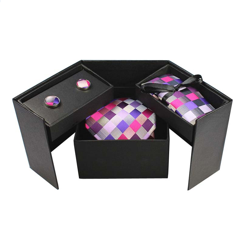 GUSLESON dasi Set Hanky manset - Neck Tie Set Box ulasan dan harga