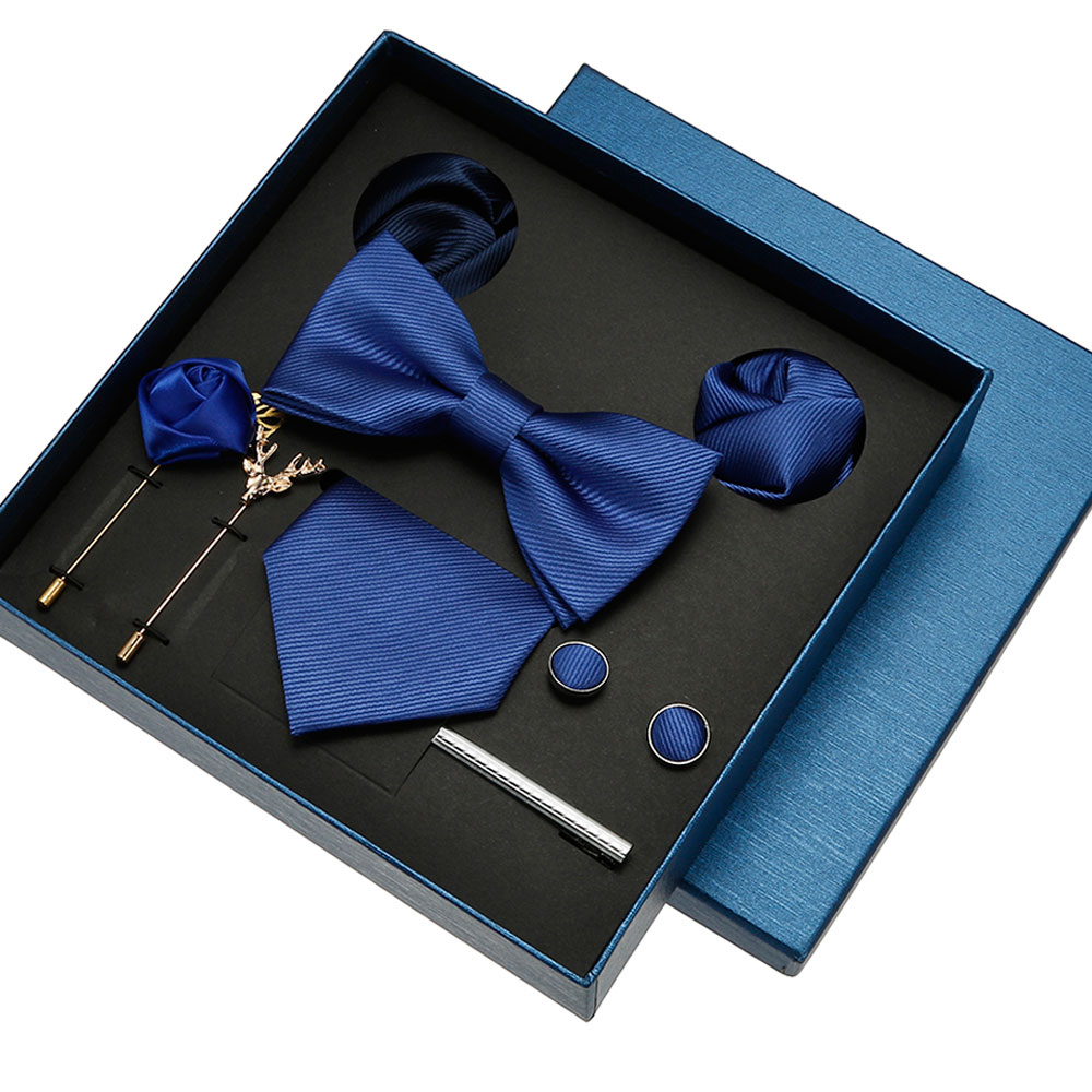 Set dasi polos untuk pria, war - Neck Tie Set Box ulasan dan harga